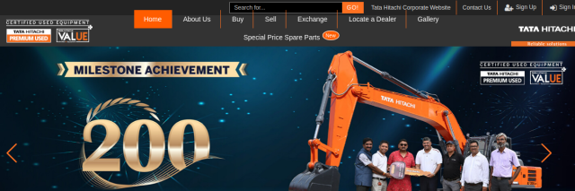 Tata Hitachi Used Equipment